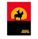 Placa Decorativa Red Dead