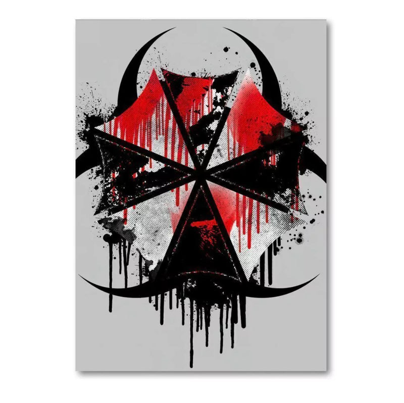 Placa Decorativa Resident Evil