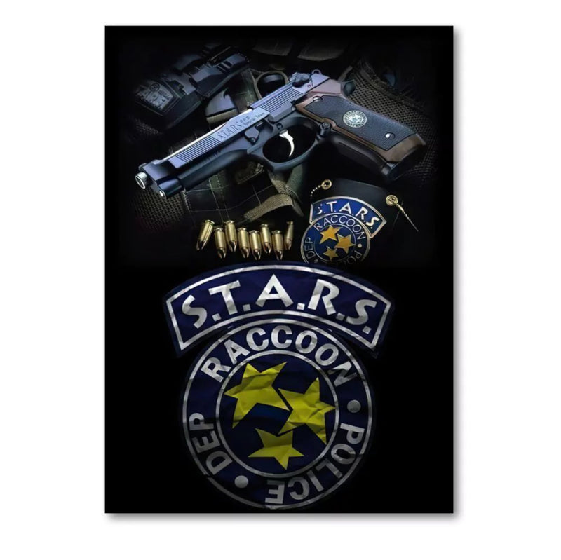 Placa Decorativa Resident Evil