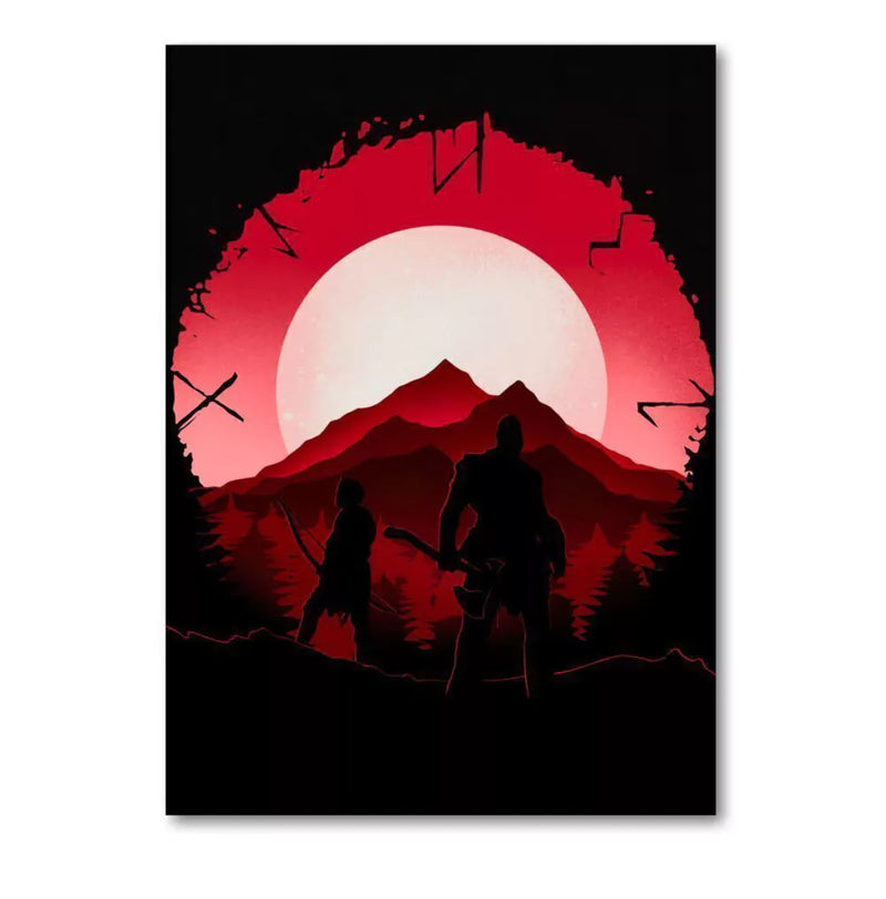 Placa Decorativa God of War