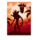 Placa Decorativa Crash