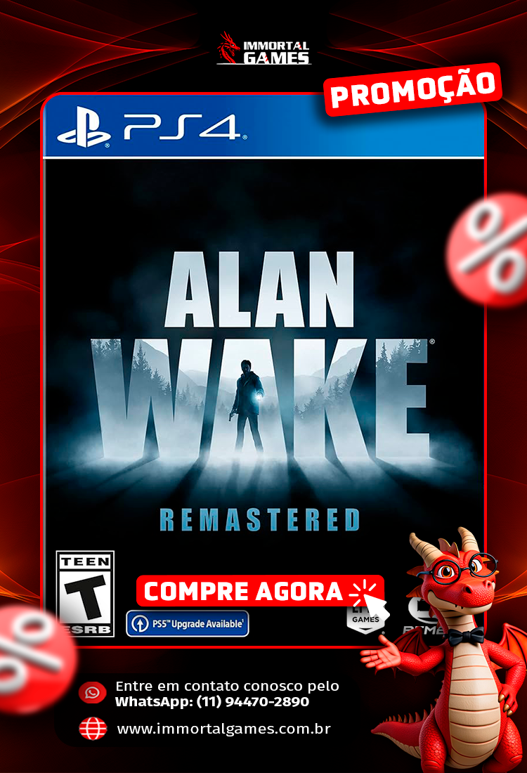 Alan Wake Remastered Ps4 Digital