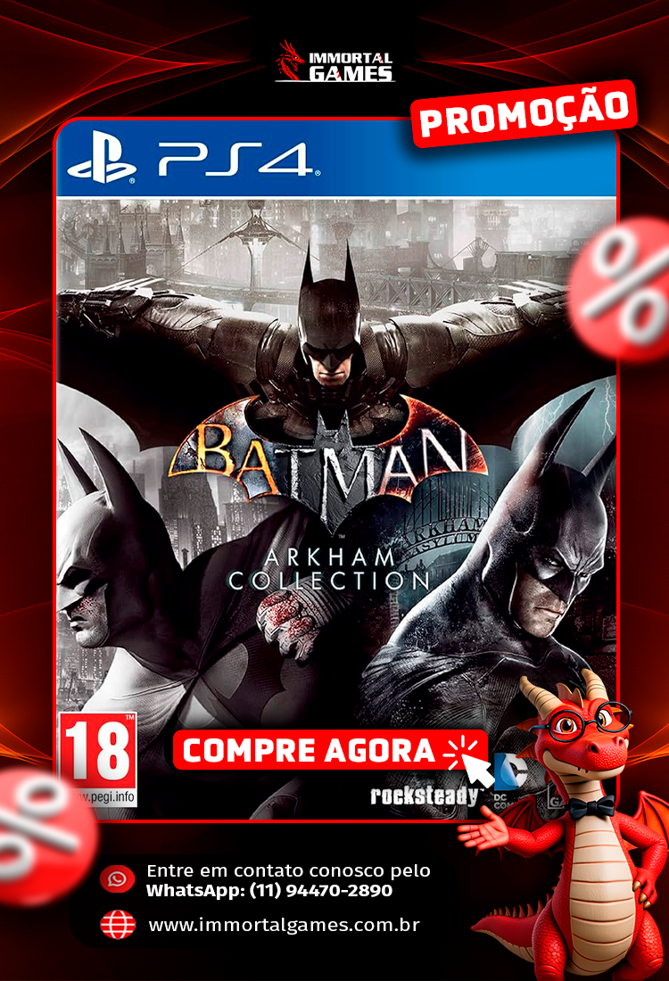 Batman: Arkham Collection PS4 digital
