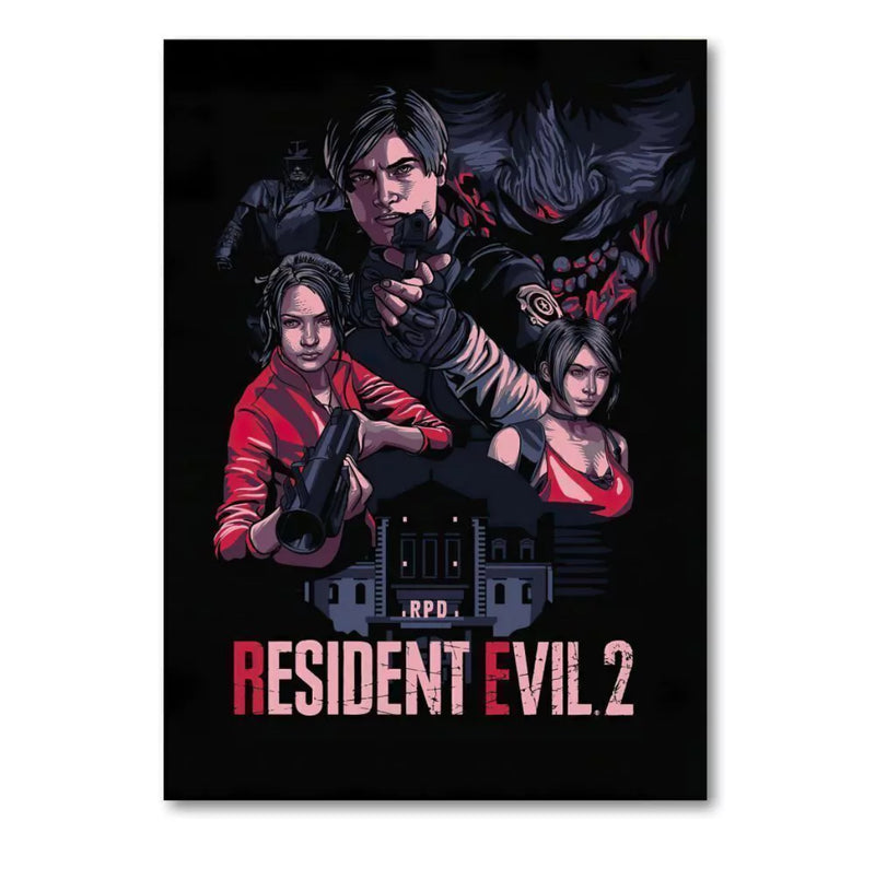 Placa Decorativa Resident Evil