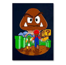 Placa Decorativa Mario Bros