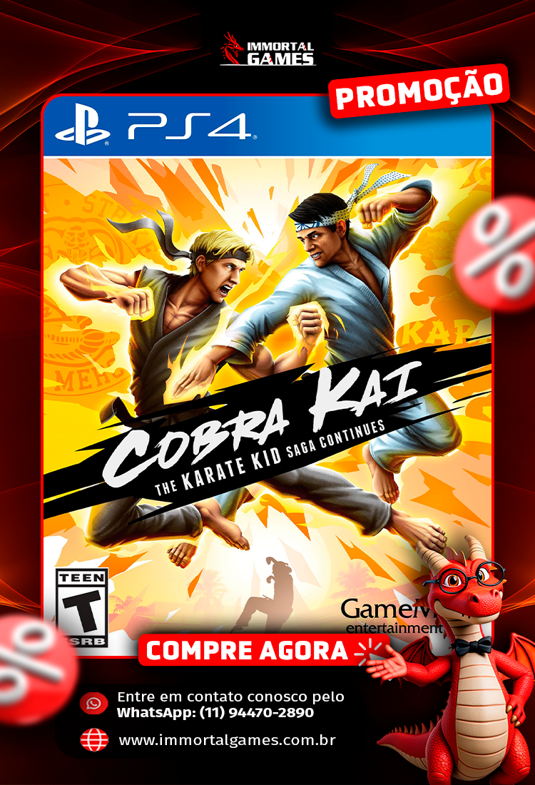 Cobra Kai: The Karate Kid Saga Continues PS4 Digital