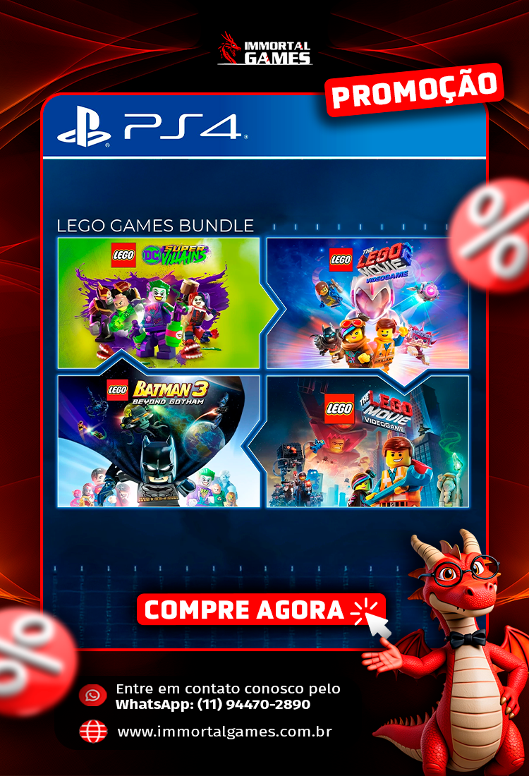 Conjunto de Jogos LEGO PS4 Digital