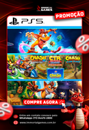 Crash Bandicoot - Pacote Quadrilogia PS5 DIGITAL