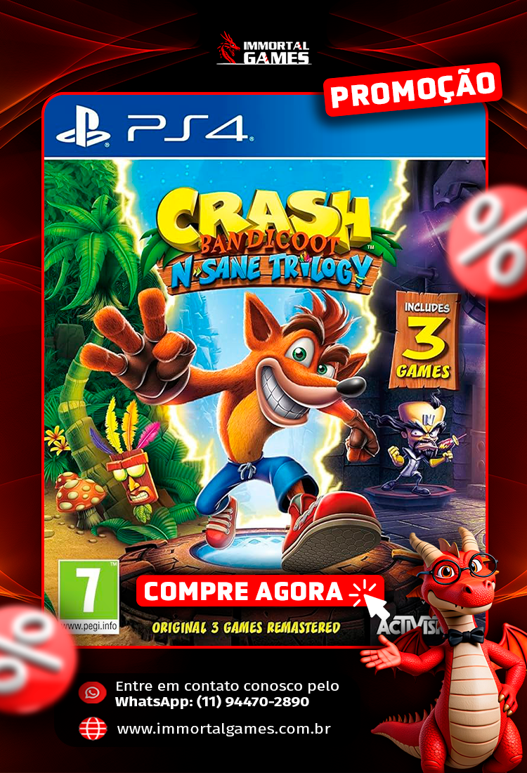 Crash Bandicoot N. Sane Trilogy PS4 digital