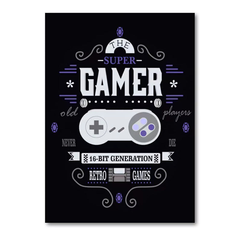 Placa Decorativa Gamer