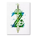Placa Decorativa Zelda