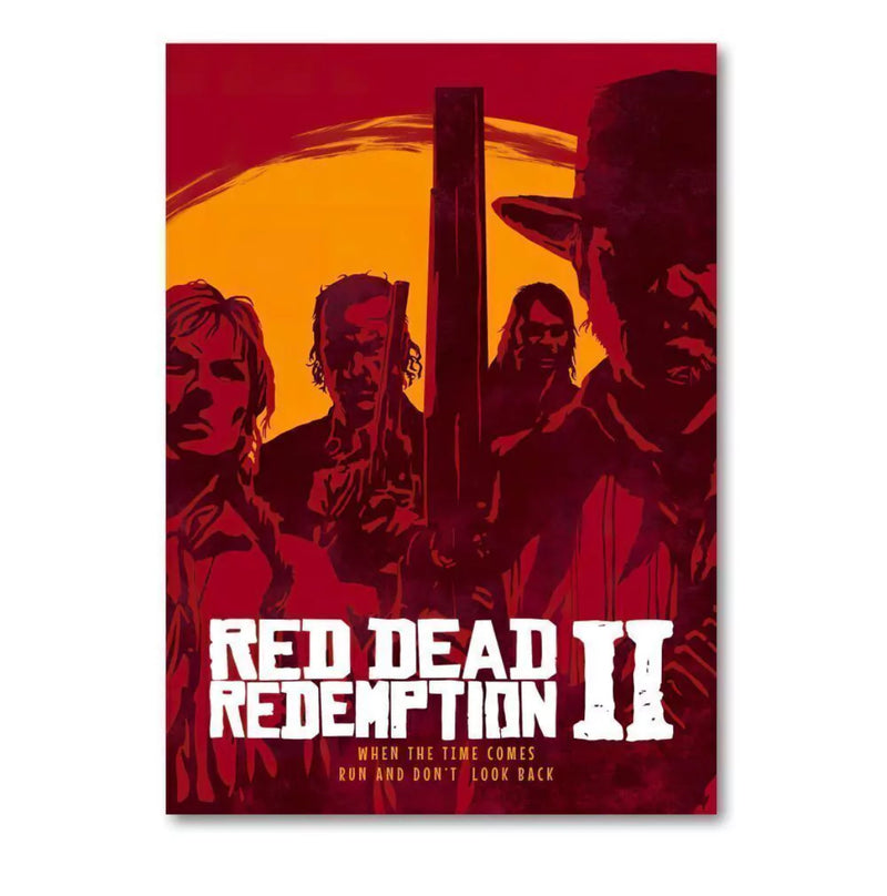 Placa Decorativa Red Dead