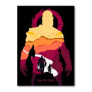 Placa Decorativa God of War