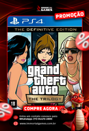 Grand Theft Auto: The Trilogy The Definitive Edition GTA PS4 digital