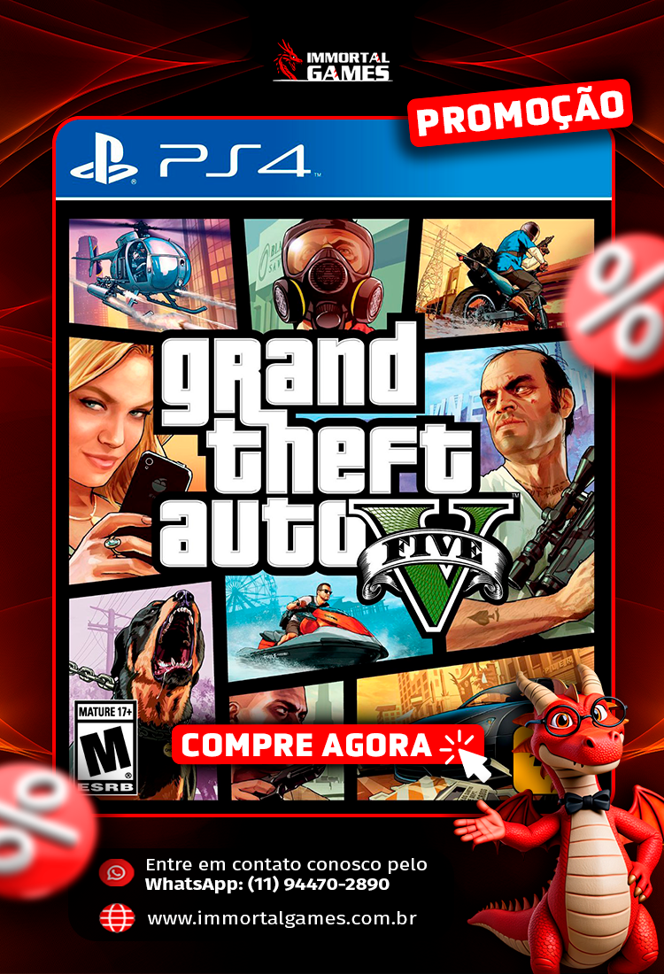 Grand Theft Auto V GTA 5 PS4 & PS5 Digital