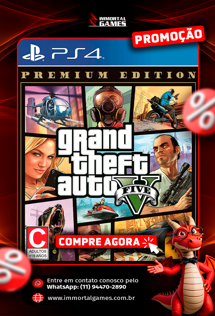 Grand Theft Auto V GTA V Premium PS4 Digital