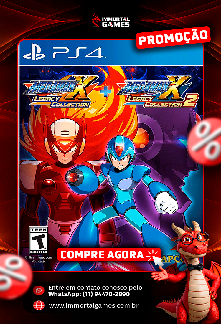 Mega Man X Legacy Collection 1+2 Ps4 Digital