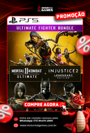 Mortal Kombat 11 Ultimate + Injustice 2 Edição Lendária  Ps5 Digital