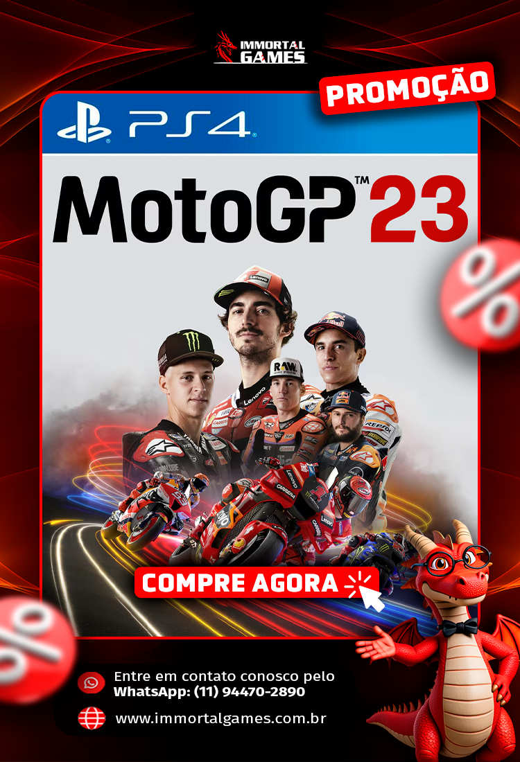 MotoGP 23 - Edição Padrão - Ps4 Digital