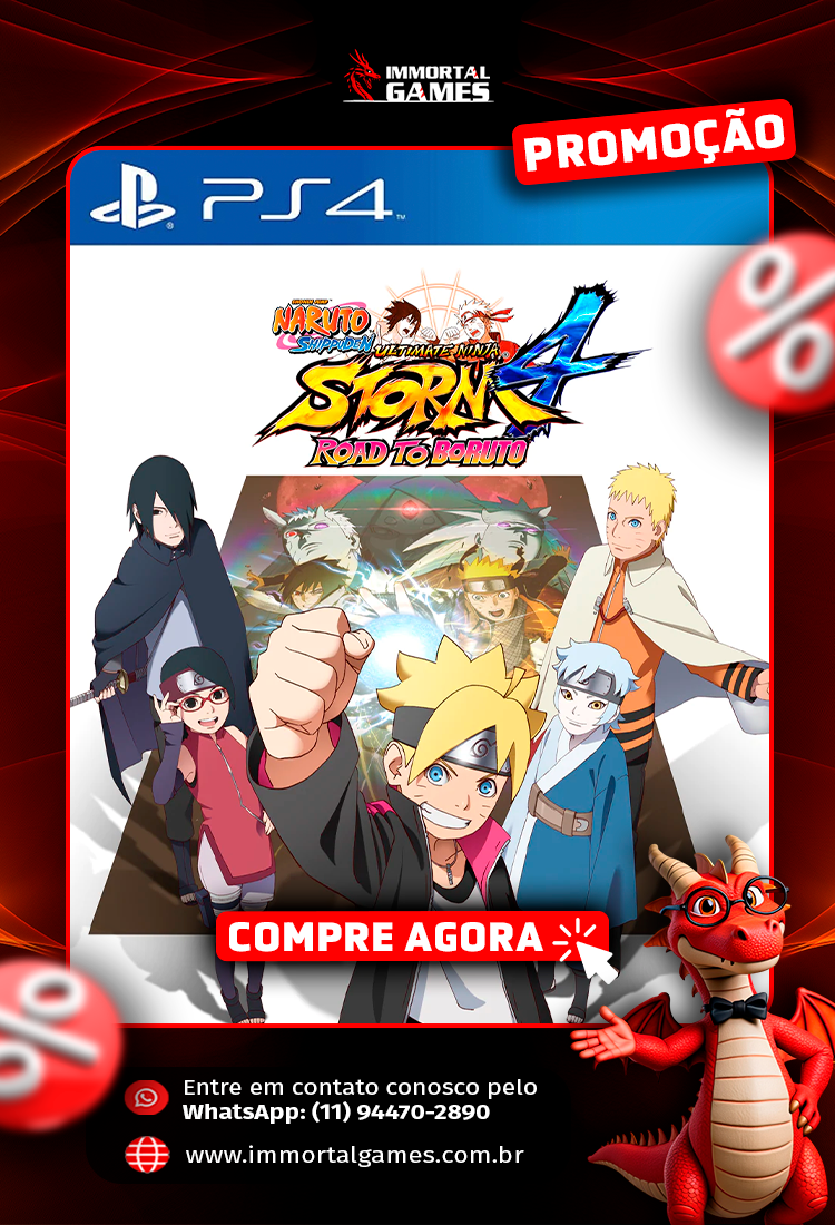 NARUTO SHIPPUDEN: Ultimate Ninja STORM 4 ROAD TO BORUTO Ps4 Digital