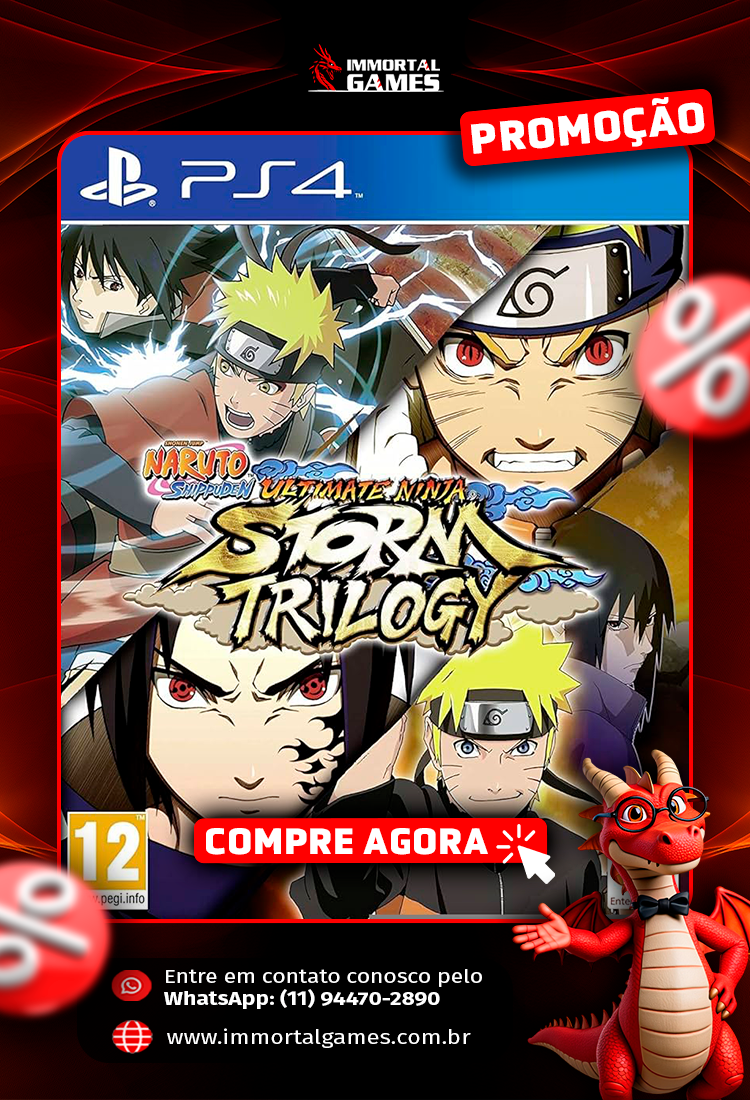 NARUTO SHIPPUDEN: Ultimate Ninja STORM Trilogy PS4 digital
