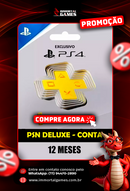 Psn Plus 12 Meses Deluxe Playstation 4 Psn Digital