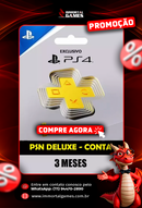 Psn Plus 3 Meses Deluxe Playstation 4 Psn Digital