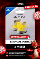 Psn Plus 3 Meses Essencial Playstation 4 Psn Digital