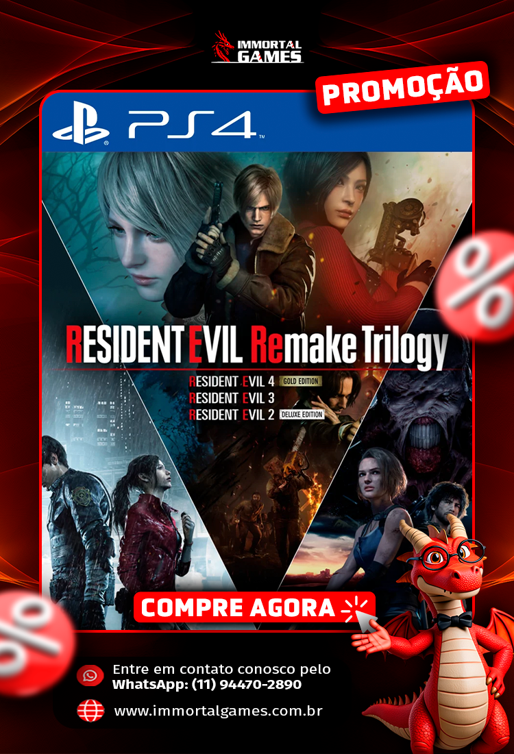 Resident Evil Remake Trilogy PS4 digital