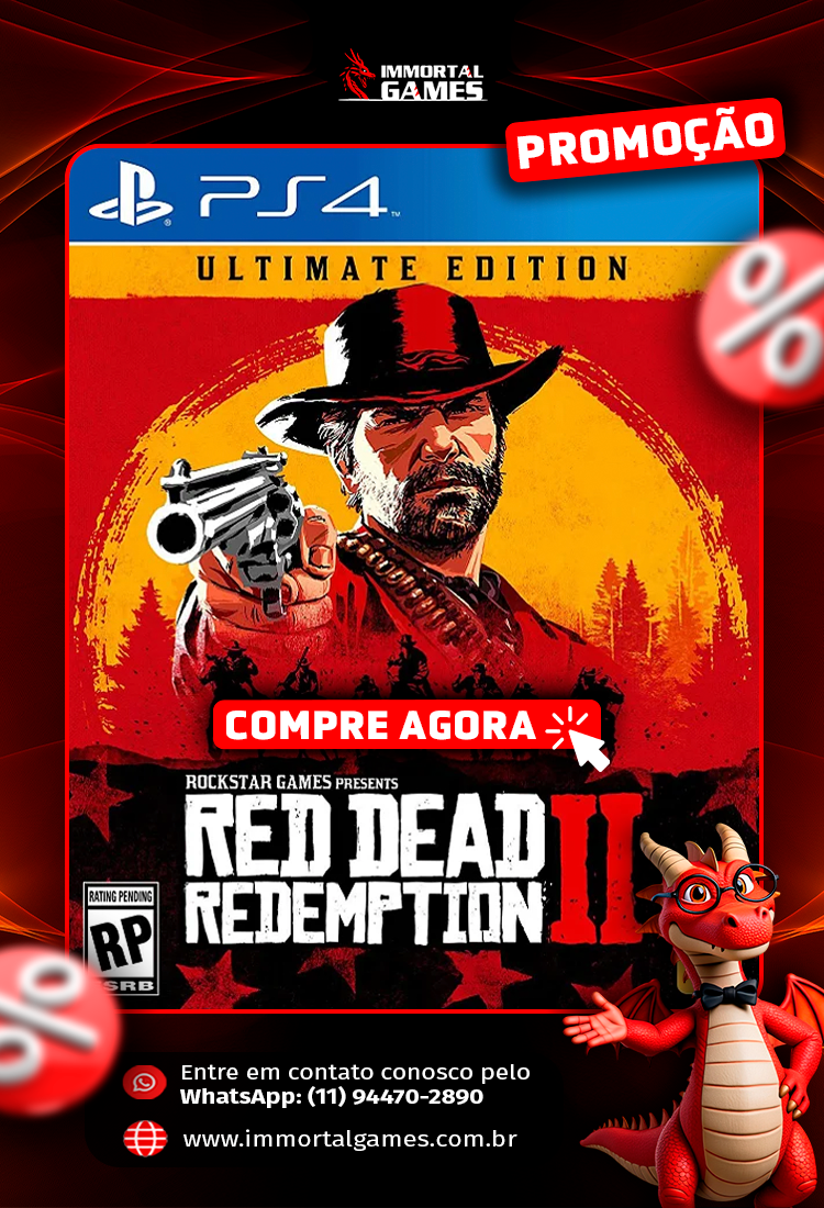 Red Dead Redemption 2 - Edição Definitiva - Ps4 Digital
