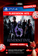 RESIDENT EVIL 6 PS4 Digital