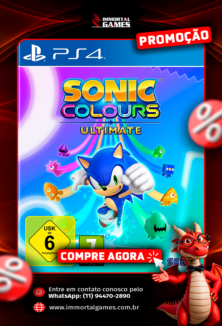 Sonic Colors PS4 Digital