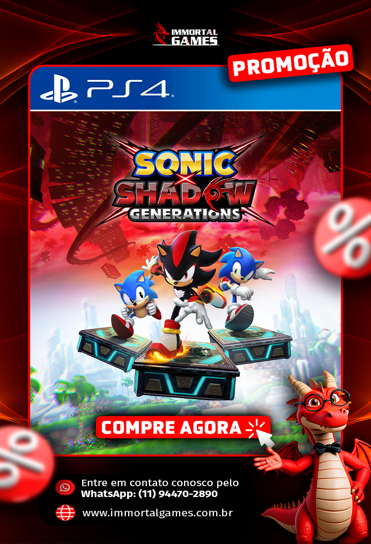 SONIC X SHADOW GENERATIONS PS4 Digital