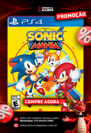 Sonic Mania Ps4 Mídia Digital