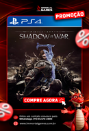Terra média Sombras da Guerra Ps4 Digital