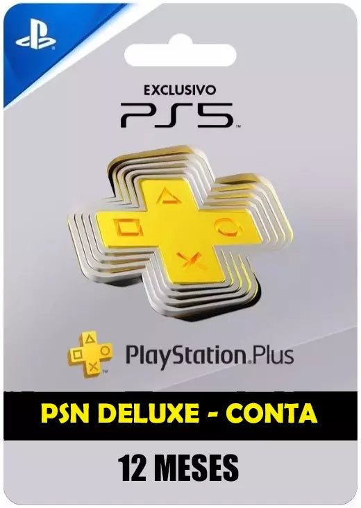 Psn Plus 12 Meses Deluxe Playstation 5 Psn Digital