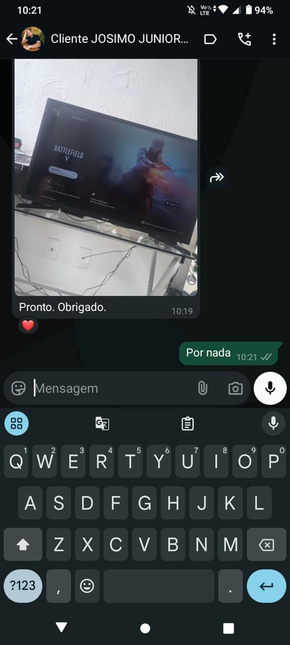 Feedback de cliente da Immortal Games